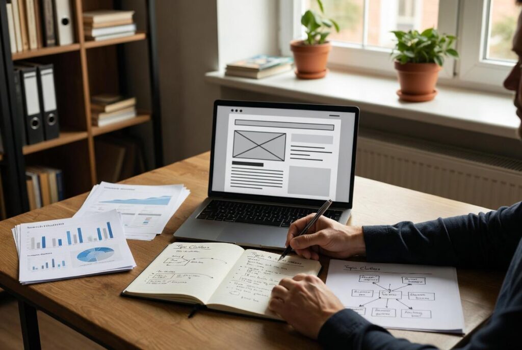 quá trình lập kế hoạch nội dung website