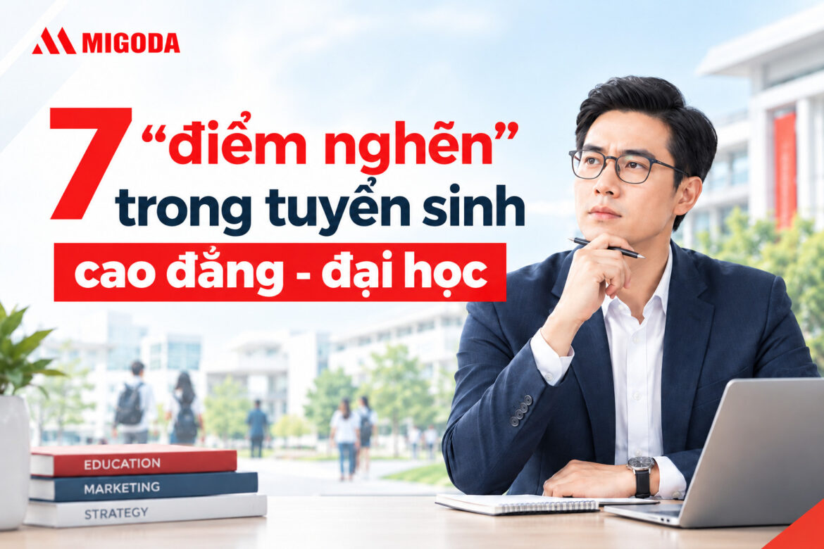 7 điểm nghẽn trong tuyển sinh cao đẳng, đại học tại Việt Nam
