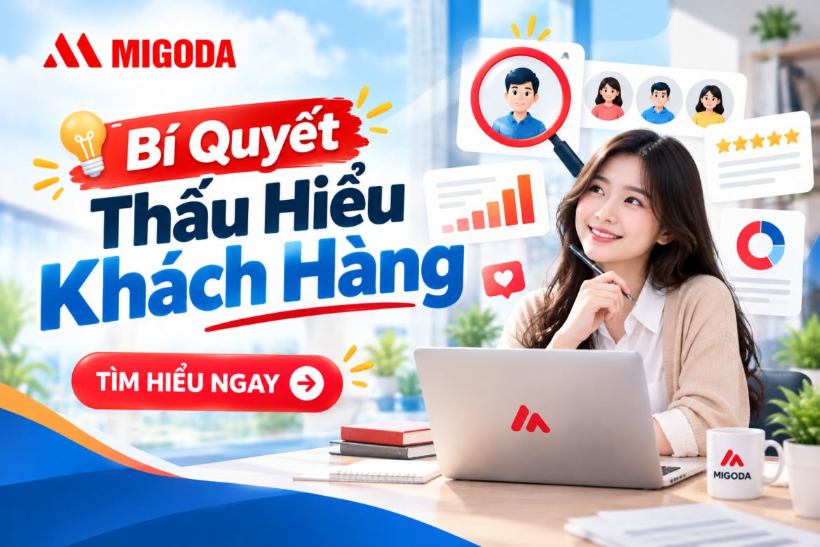 MIGODA giúp bạn thấu hiểu khách hàng