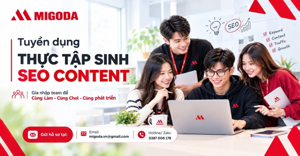 Tuyển dụng thực tập sinh Marketing